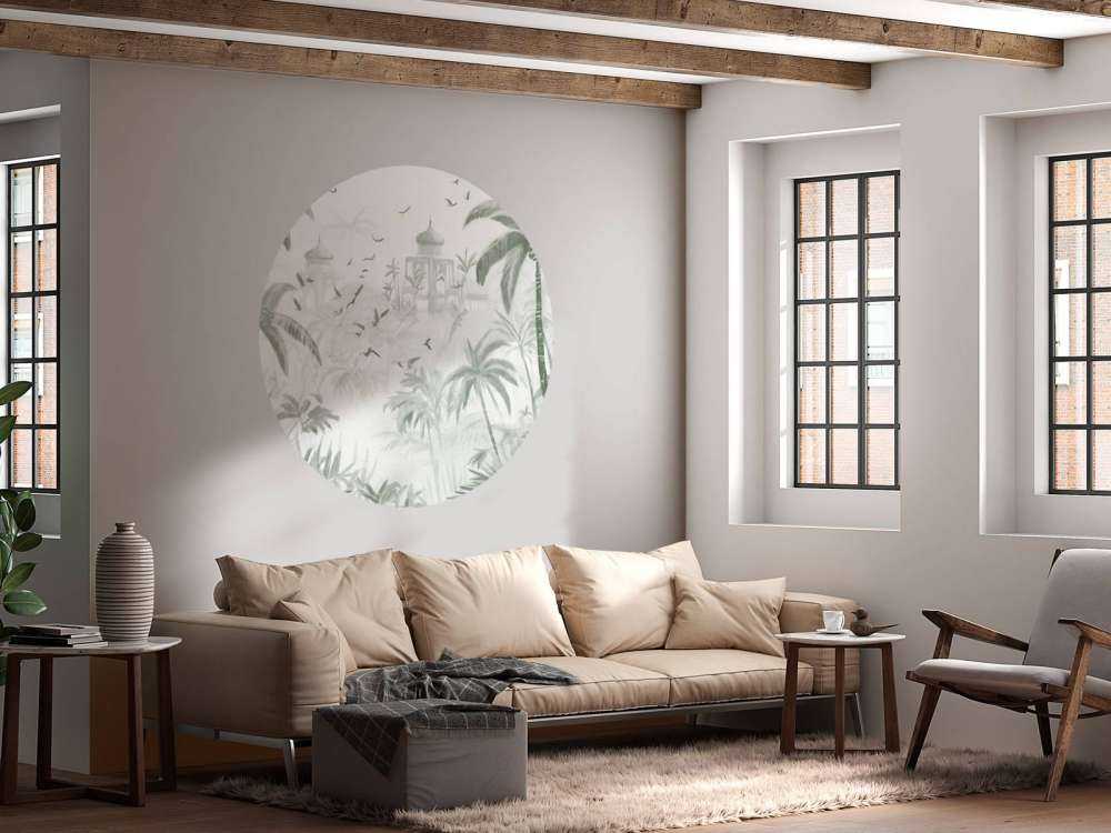 Giardino Orientale all'Alba, verde