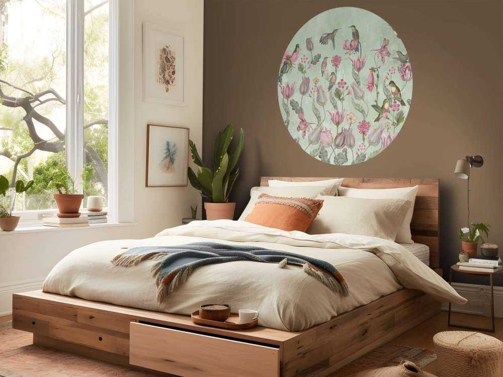 Sinfonia di Colibrì Primaverile - Armonia Verde Menta