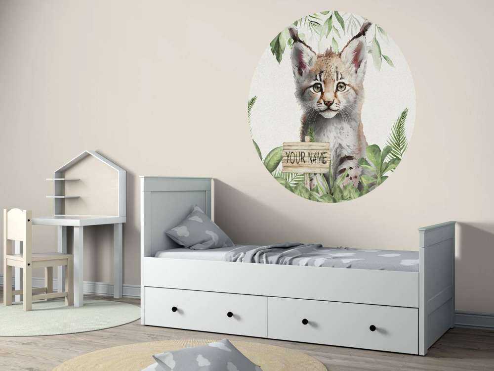 Baby lince nella giungla