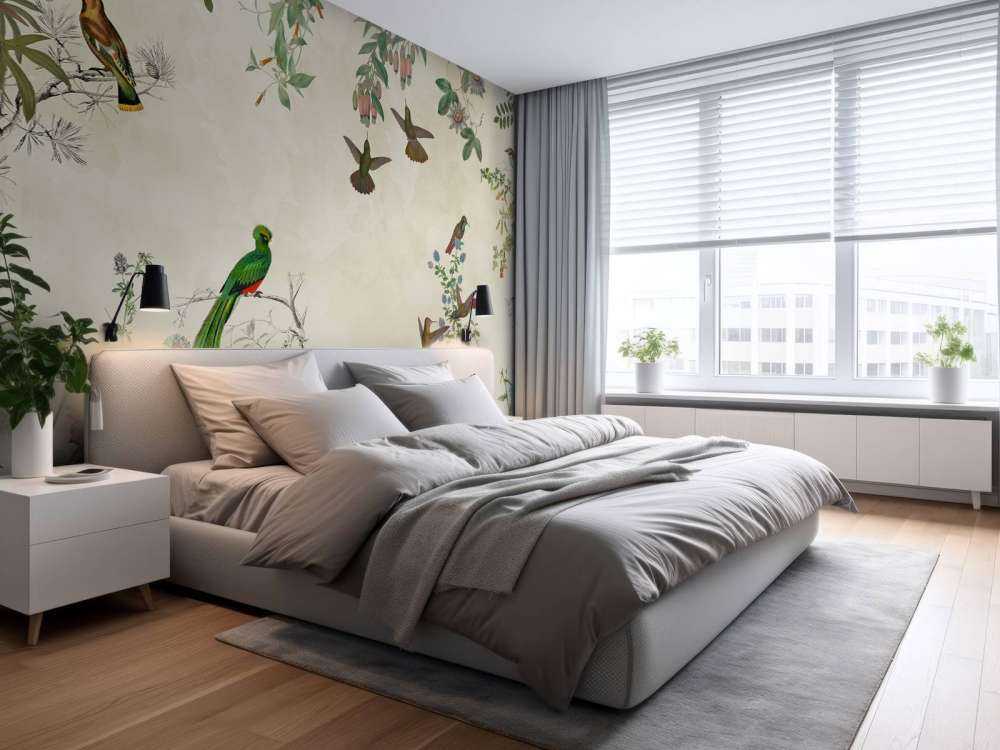 Fields Flower and Birds 2