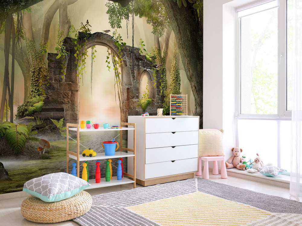 Bosco delle fiabe abbandonato