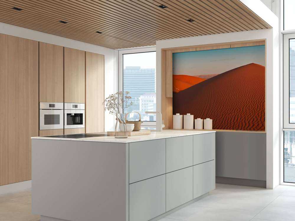 Dune di sabbia nel deserto del Sahara