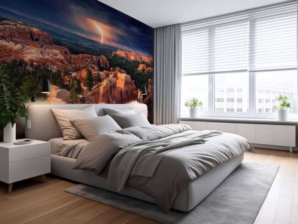 Lightning over Bryce Canyon