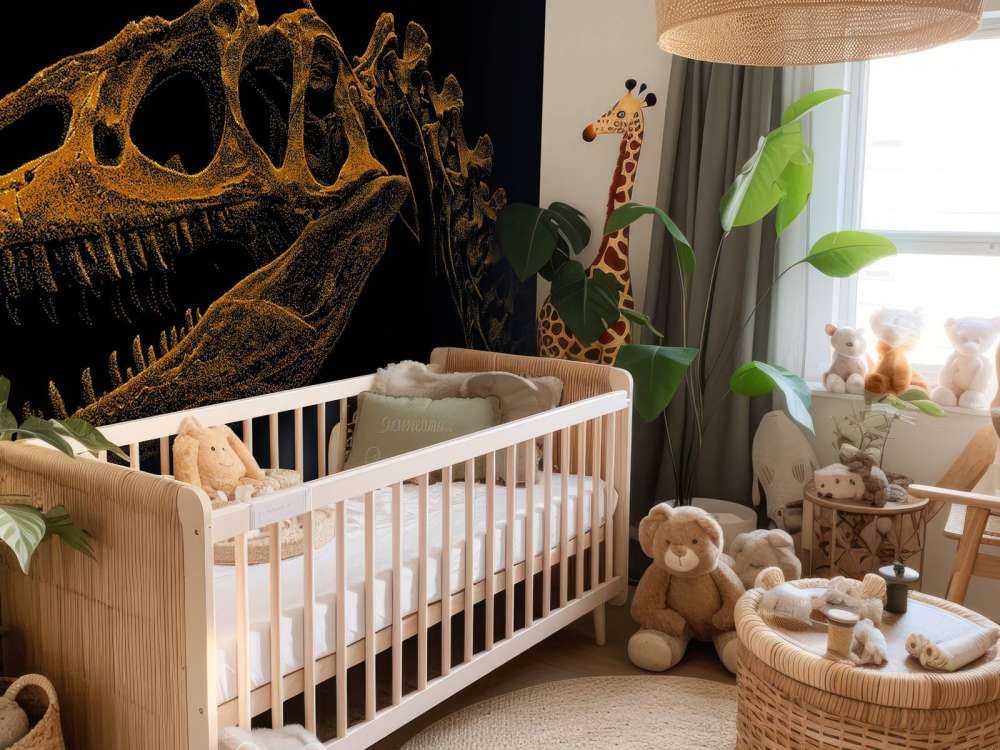 Scheletro di un dinosauro