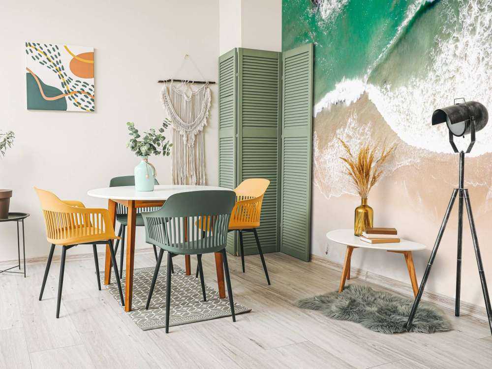 Spiaggia con le onde