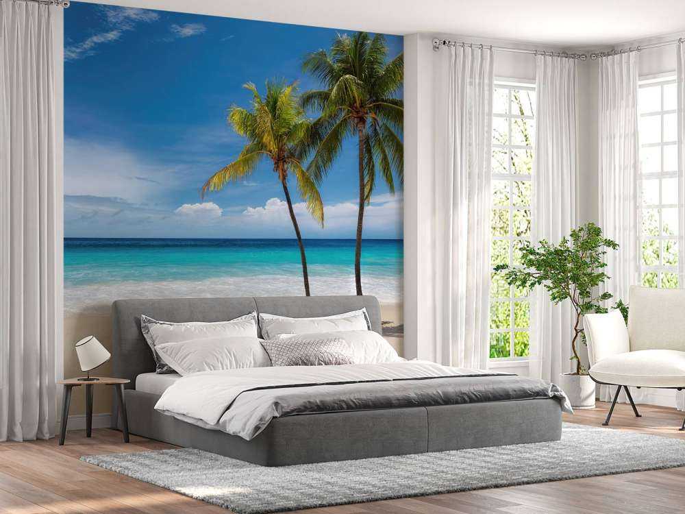 Spiaggia di sabbia tropicale