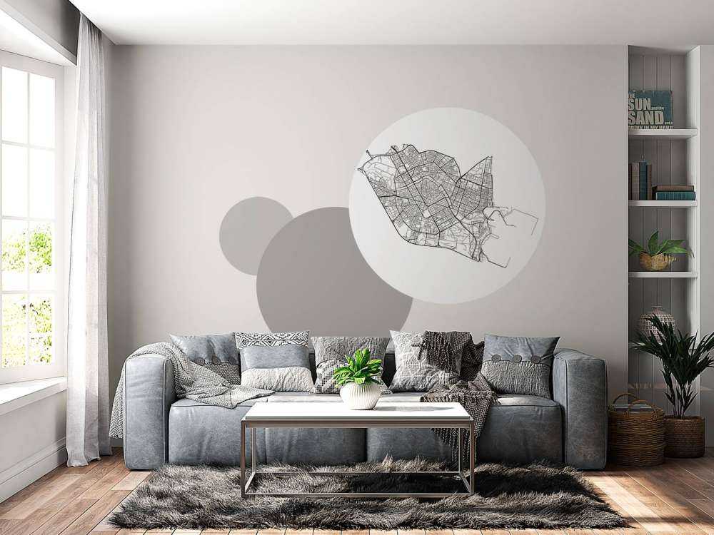 Mappa di Valencia, bianco 