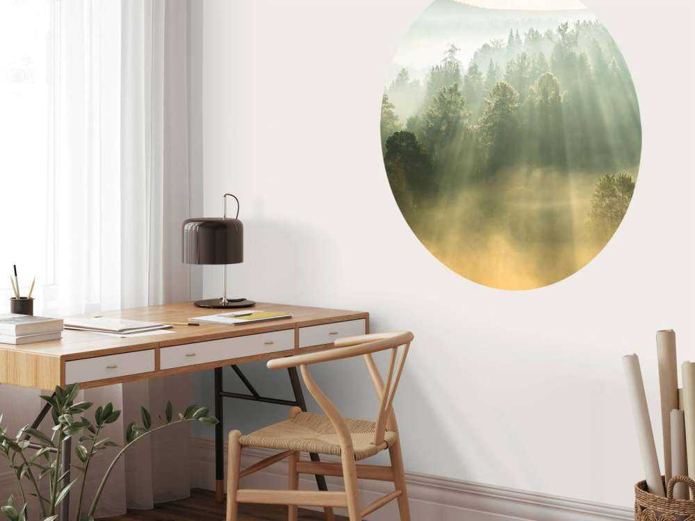 L'alba tra le colline