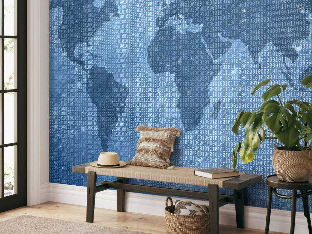 Mappa del mondo binario