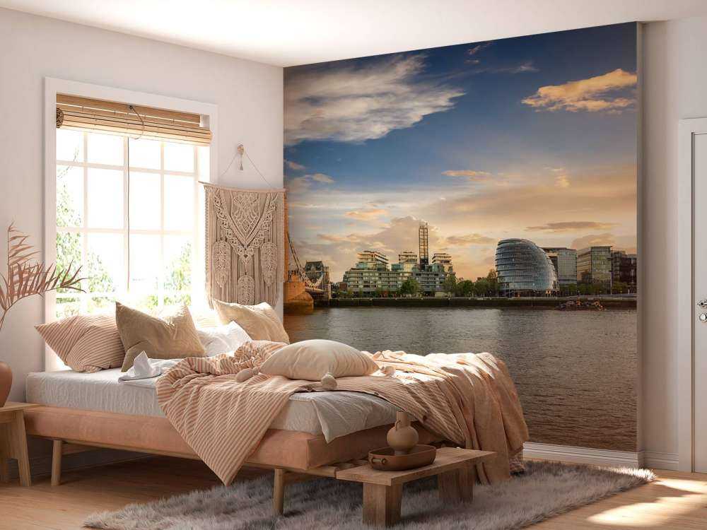 Skyline Londra con Tower Bridge