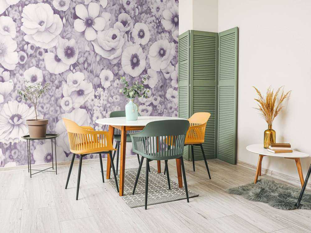 Racconto di Papavero Monocromatico Rosa