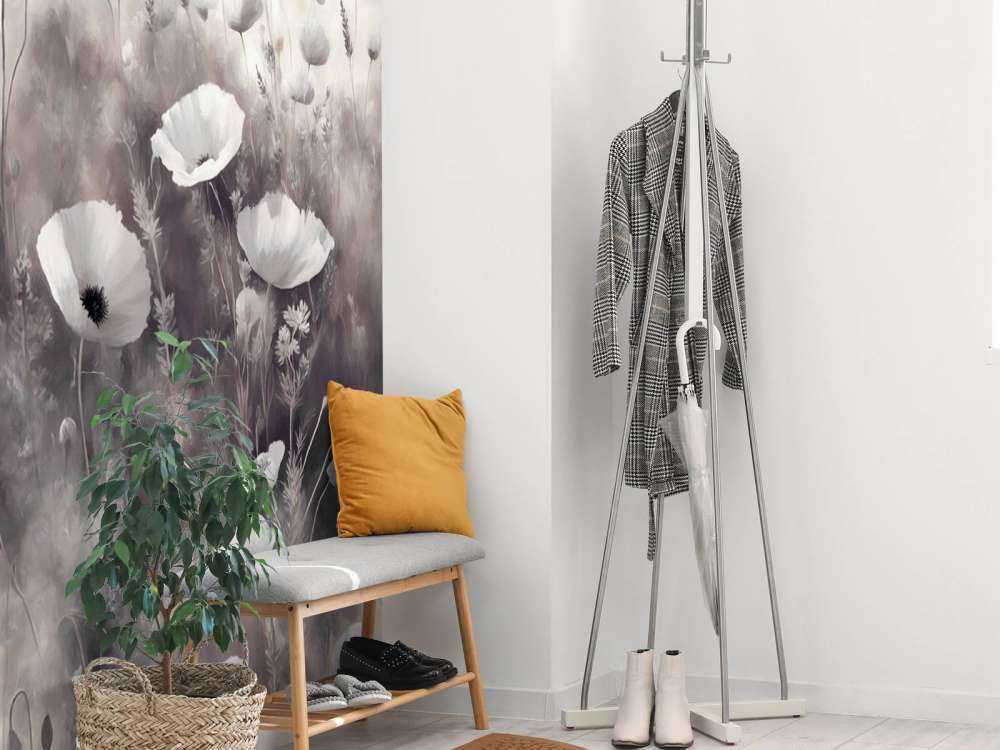 Danza di fiori selvatici - nero