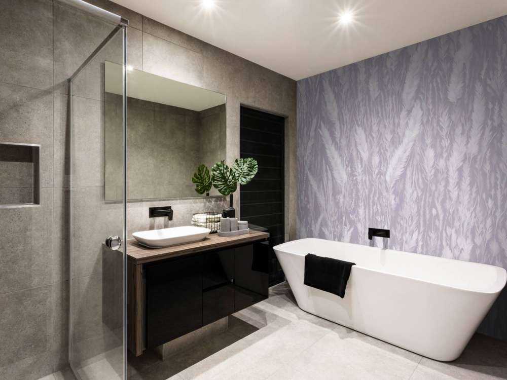 Parete di erbe di campo - viola