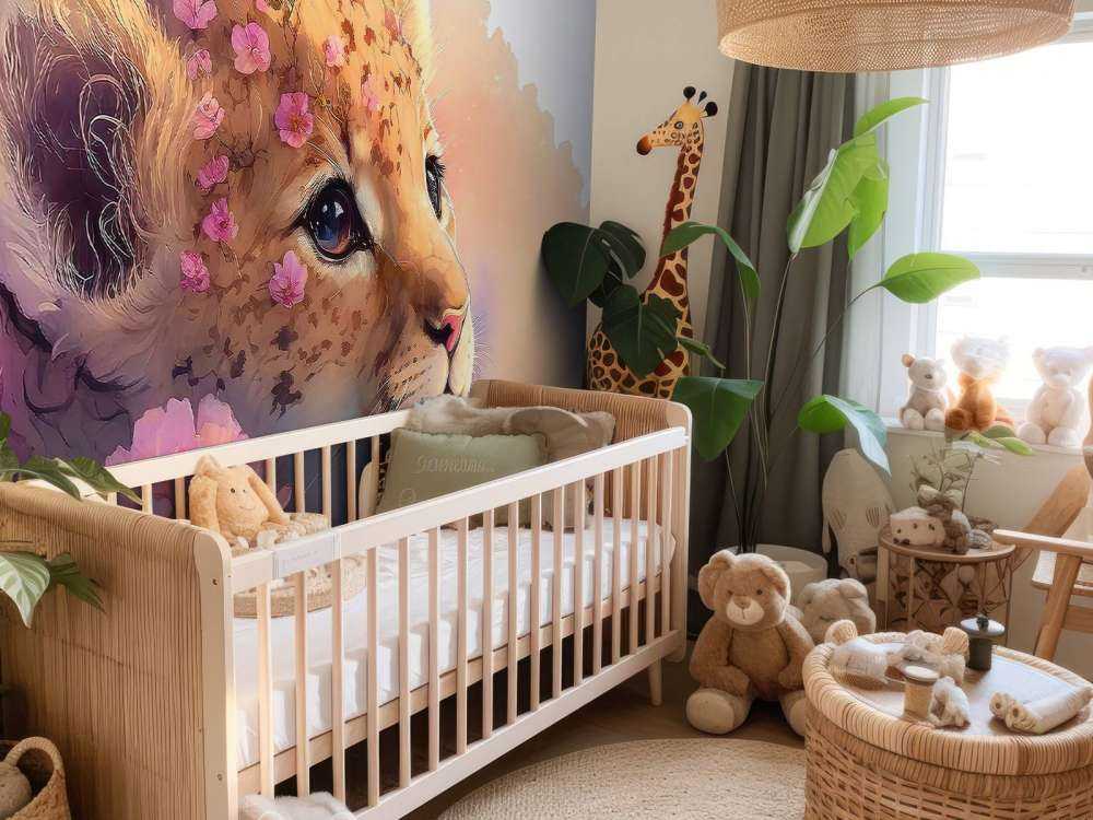 Cucciolo di drago tra i fiori