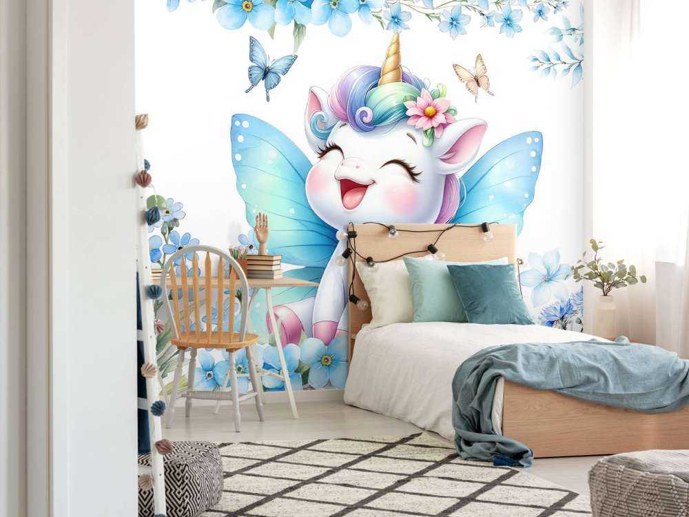 Fee Felici Unicorno e Fiori