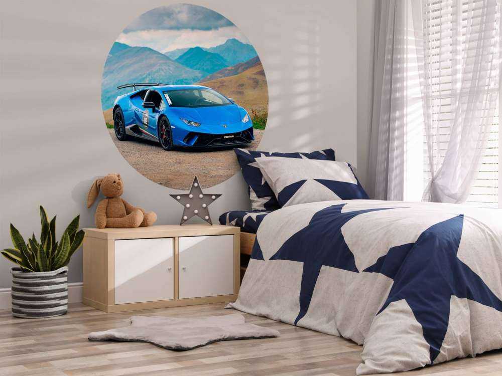 Lamborghini Huracán STO in montagna