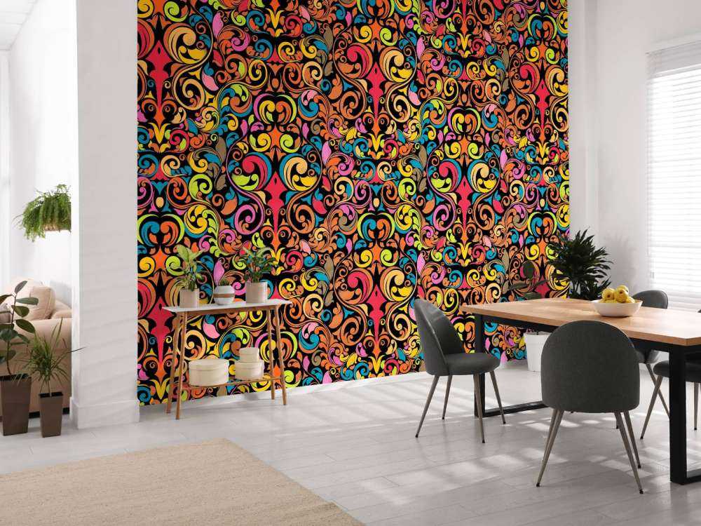 Figure astratte colorate