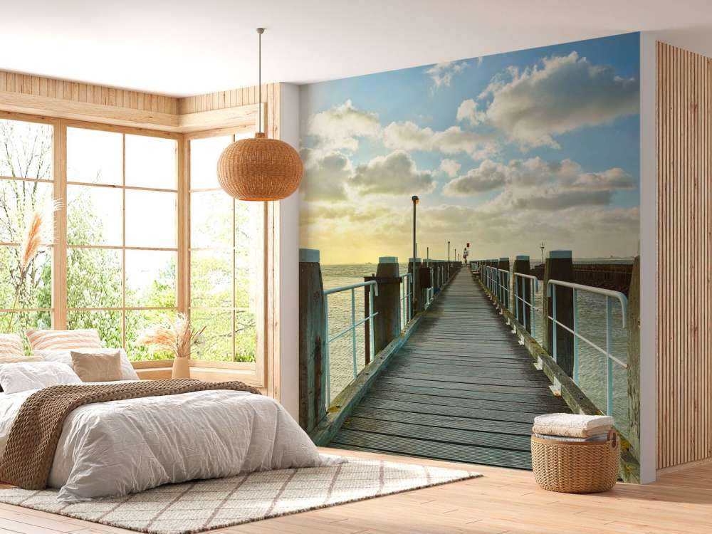 Ponteggi sulla costa