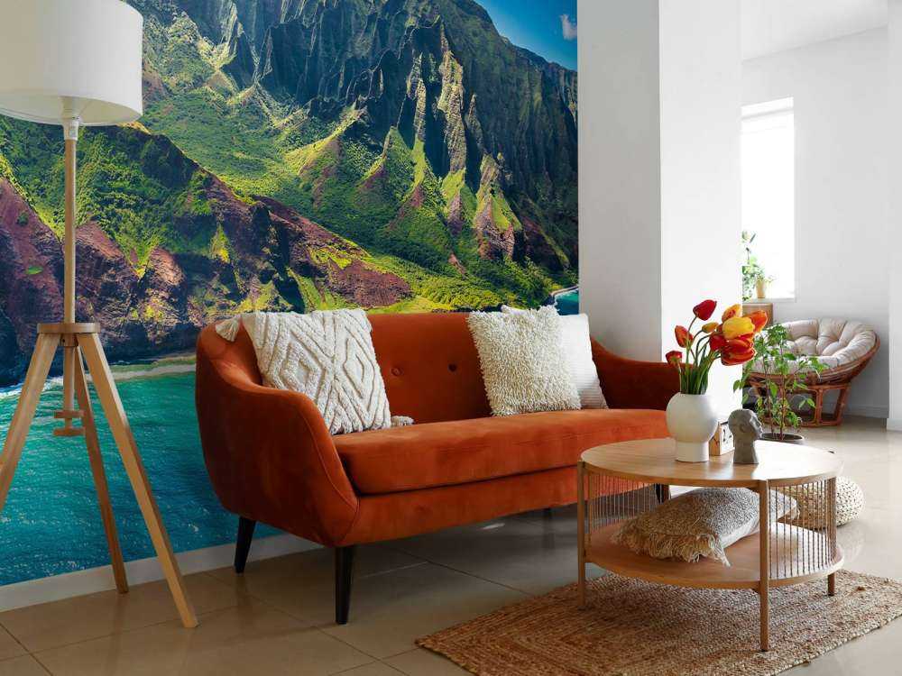 Montagne lungo la costa