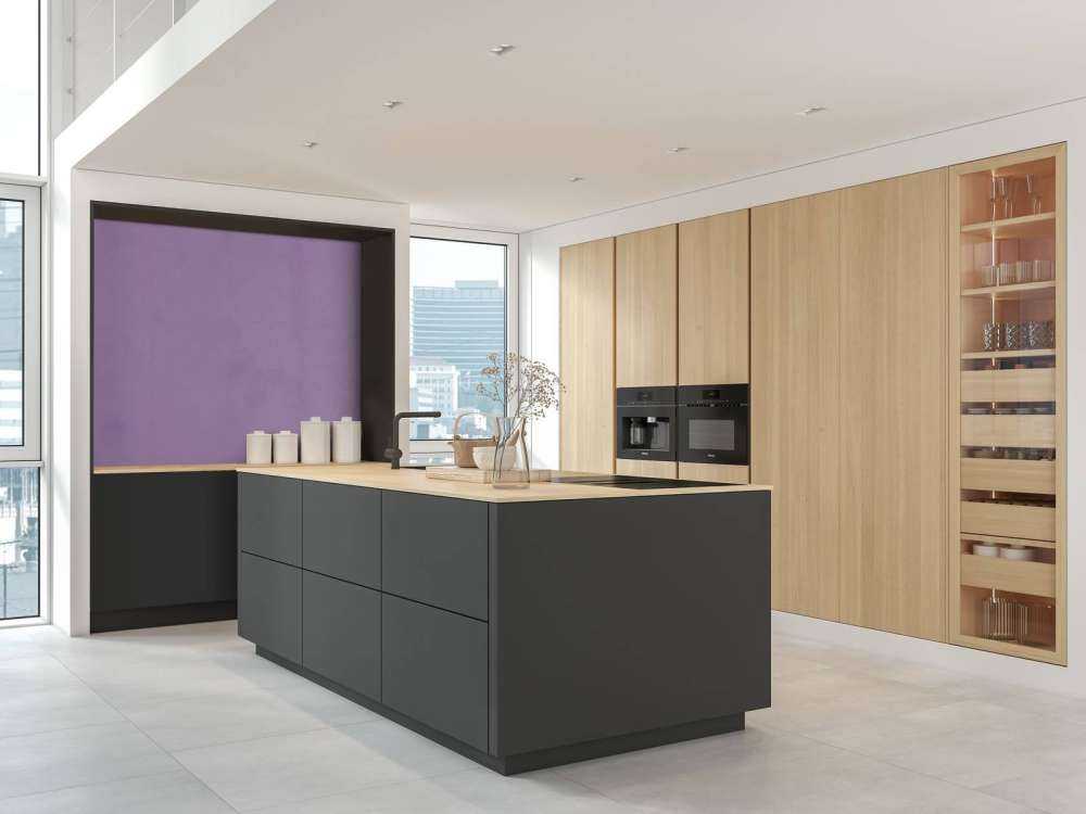 Viola pastello in cemento