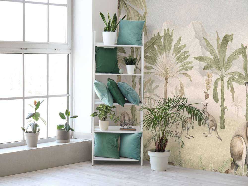 Paesaggio con canguro