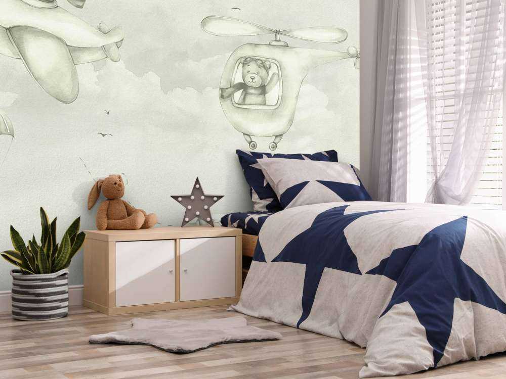 Piloti di orsi in verde