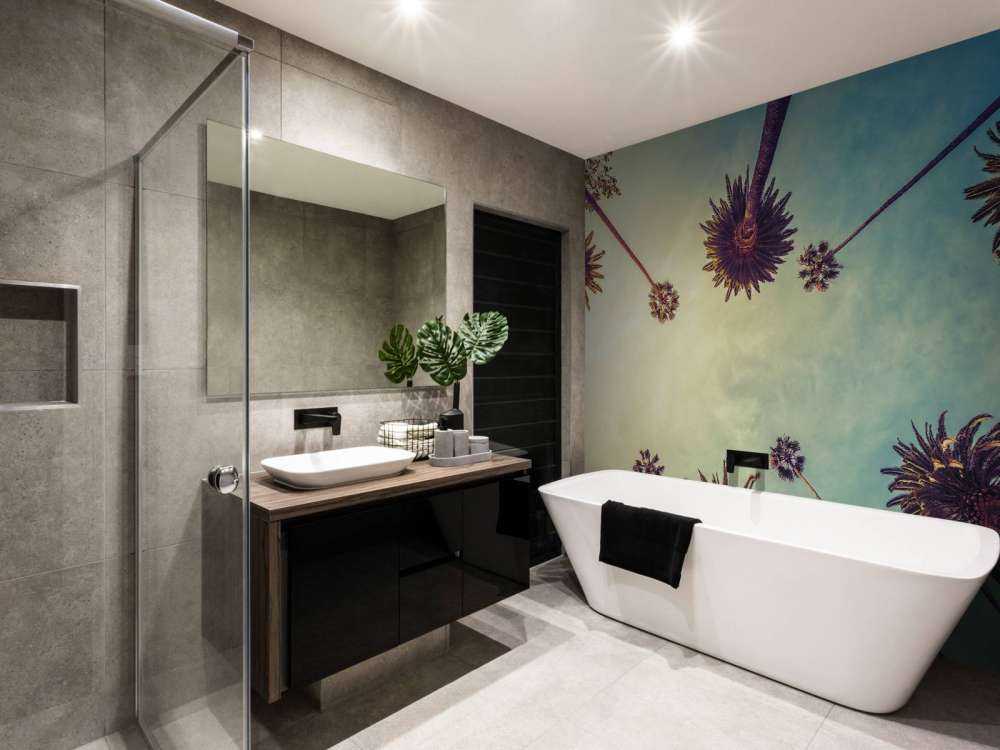 Vista dal basso delle palme