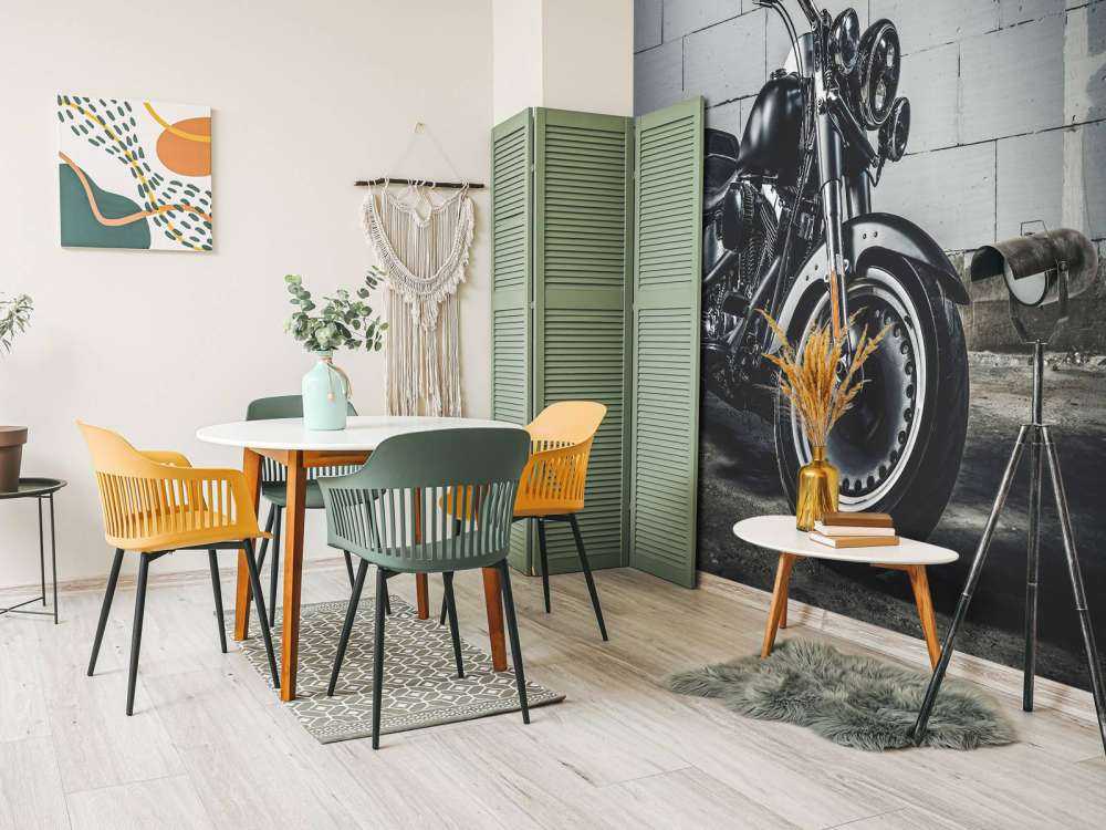 Motore splendidamente lucidato