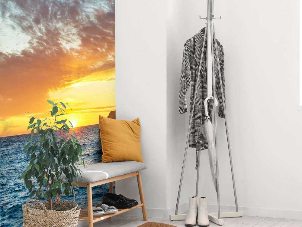 Tramonto su un'isola