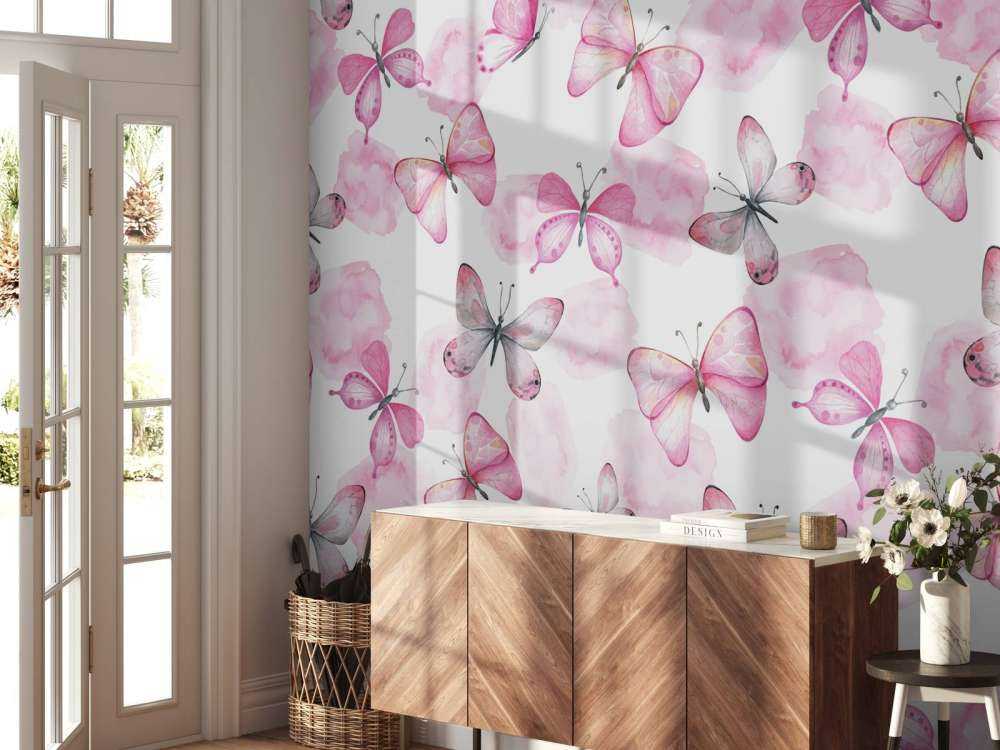 Farfalle acquerellate