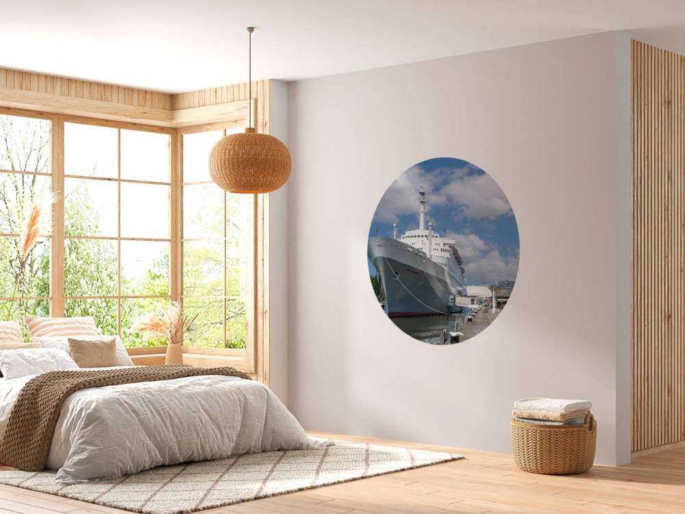 L'ex piroscafo SS Rotterdam a colori 