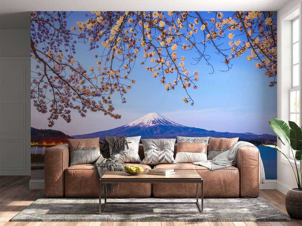 Il Monte Fuji in riva al mare