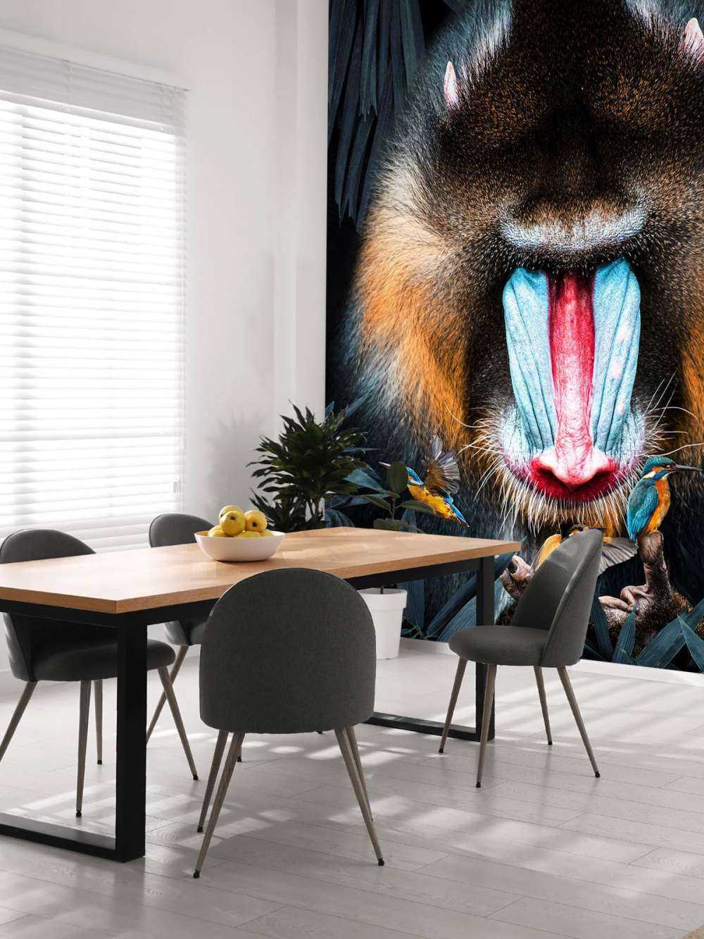 Mandrill Ritratto