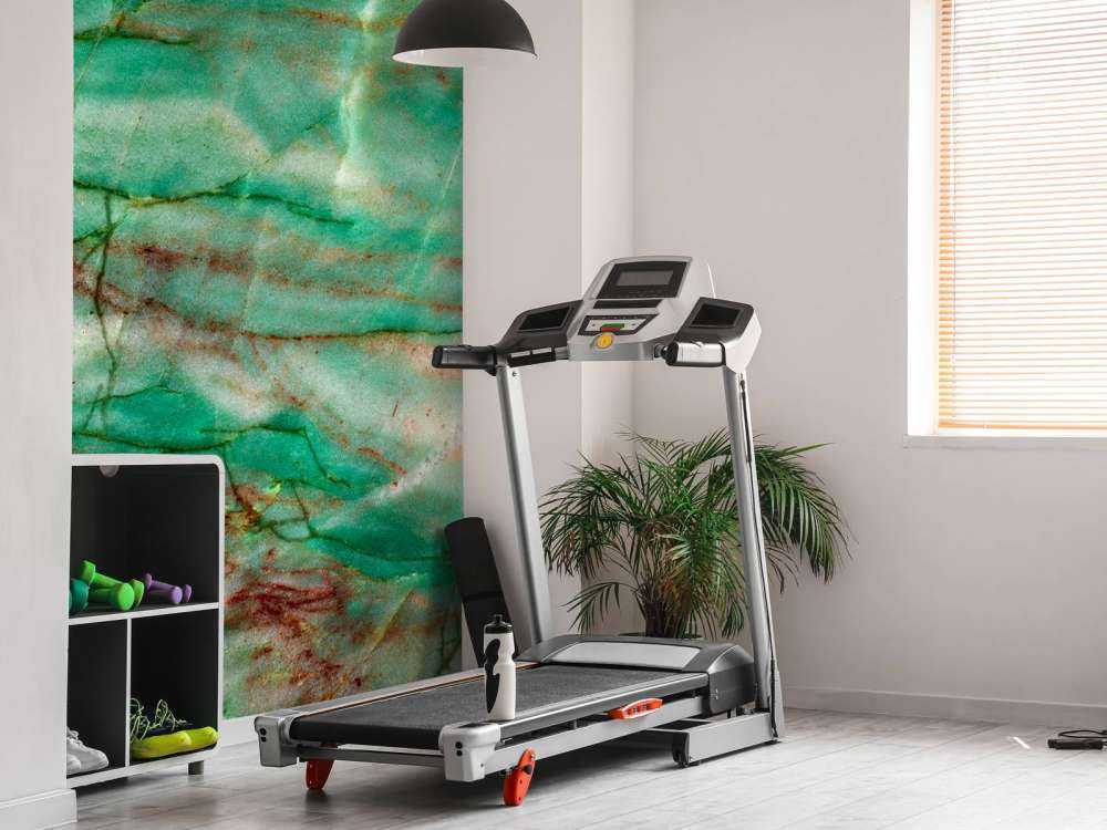 Marmo a strisce verdi