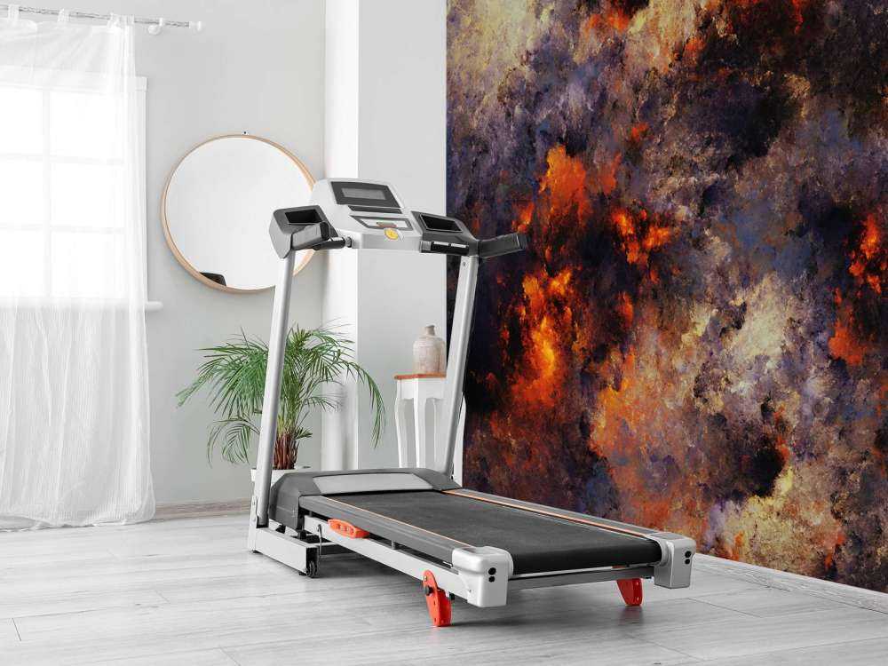 Nuvole scure astratte di fumo