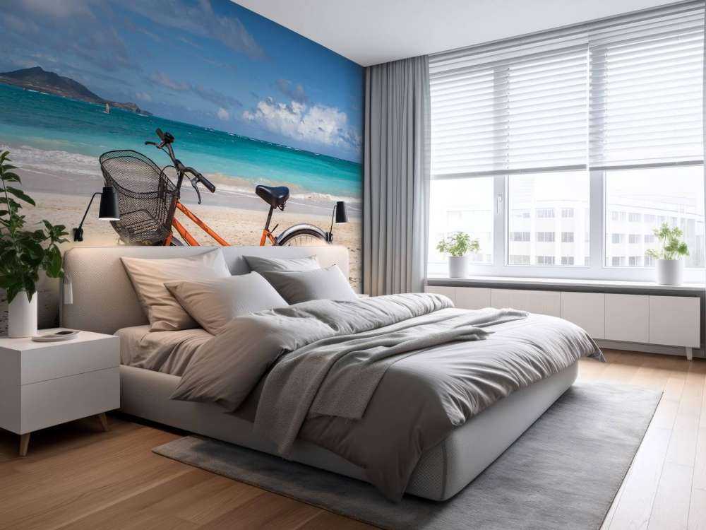 Bicicletta sulla spiaggia