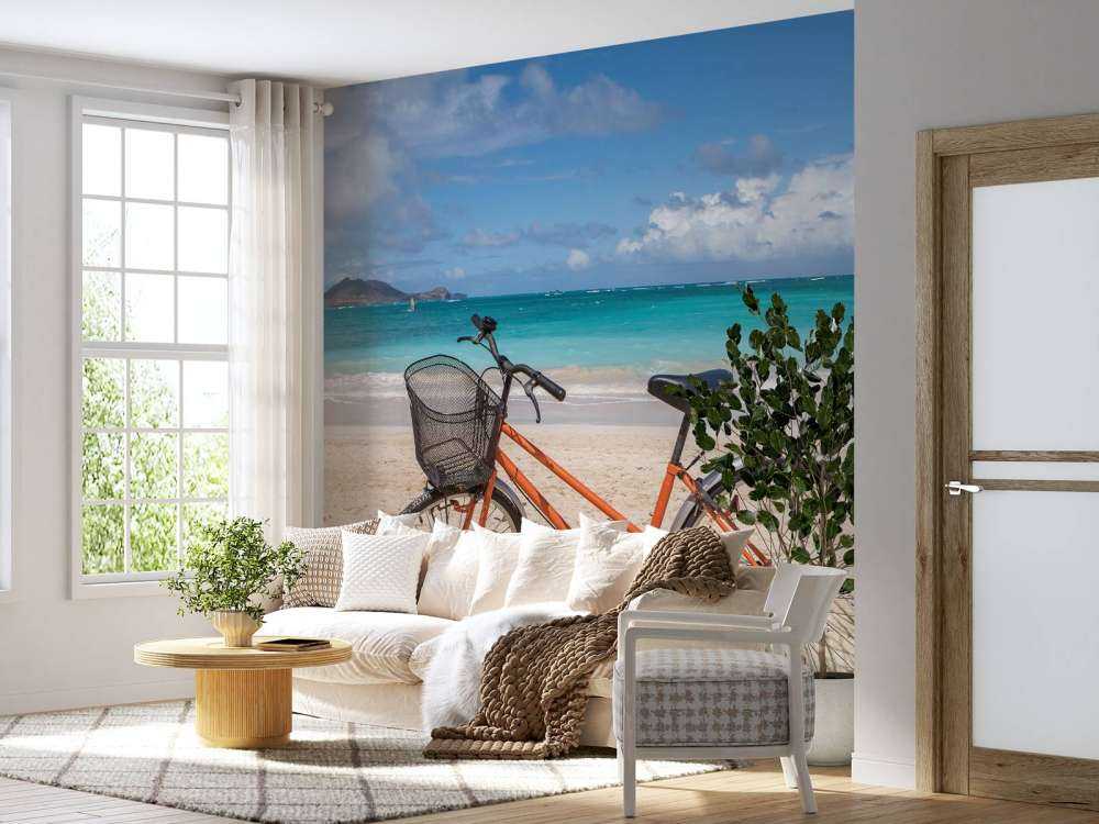 Bicicletta sulla spiaggia