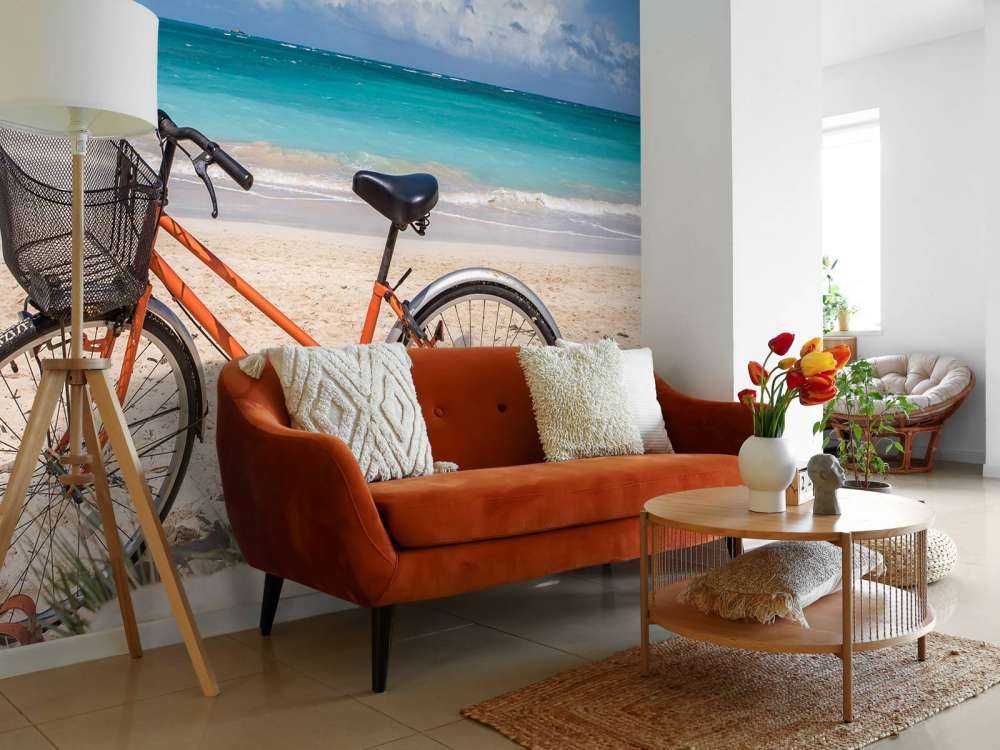 Bicicletta sulla spiaggia