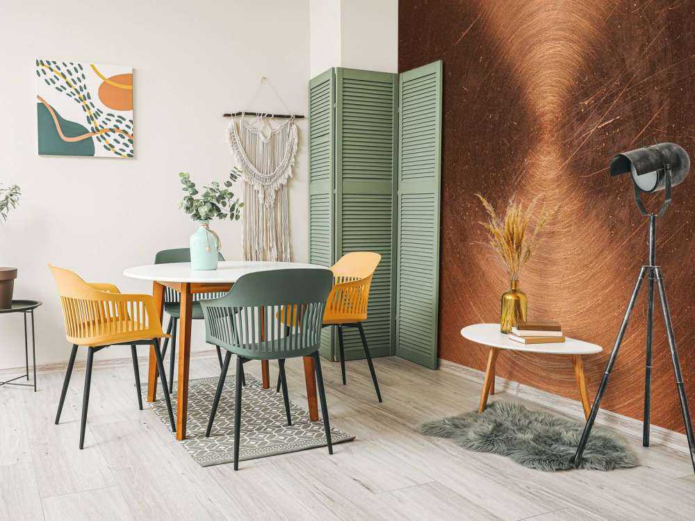 Struttura in rame vecchio