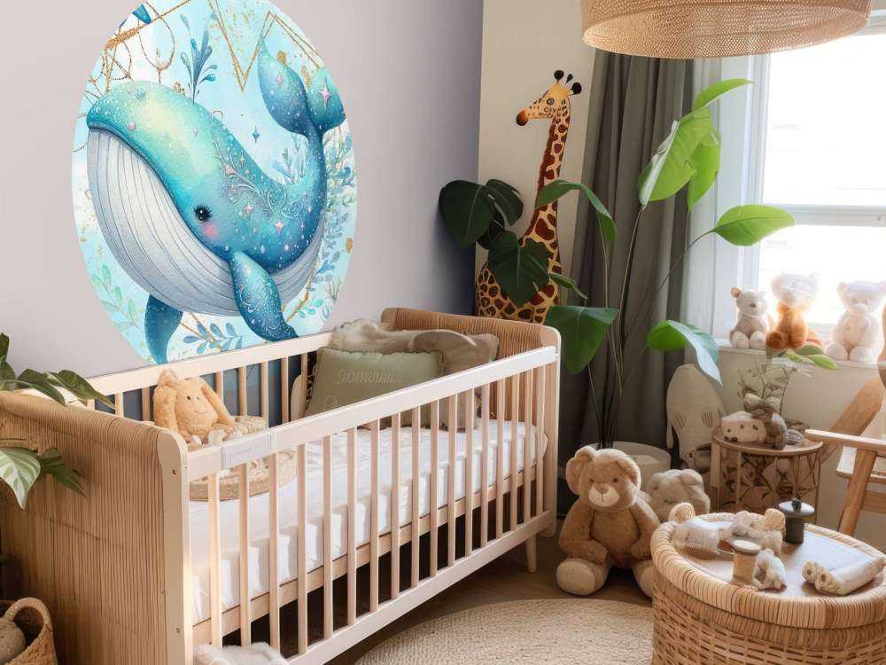 Balena magica nei sogni dell'oceano