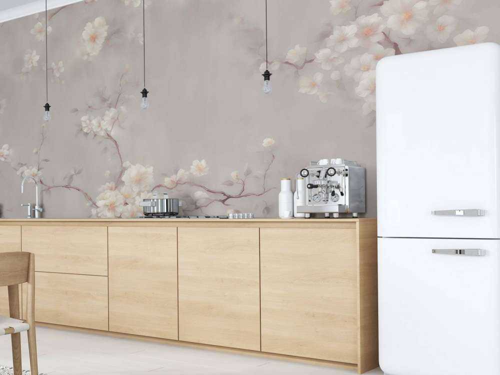 Rami Incantevoli di Fiori Tortora