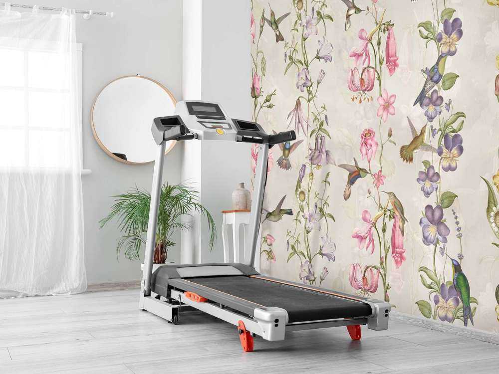 Fiori di prato e giardino taupe