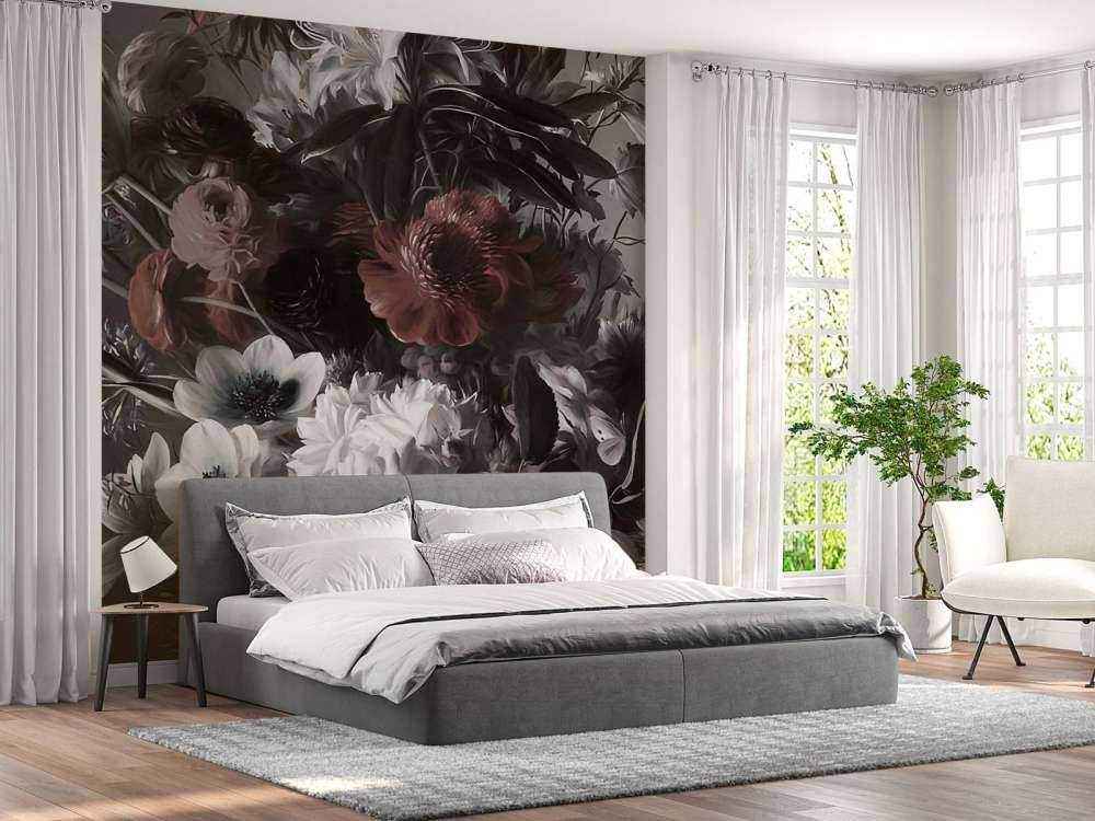 Grande bouquet con anemoni rosa