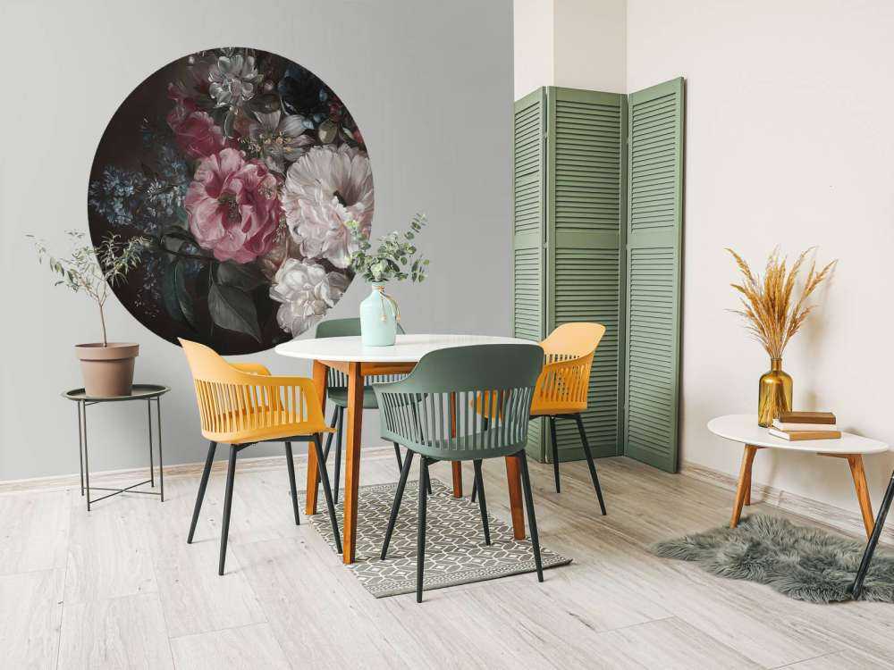 Bouquet con lilla rosa