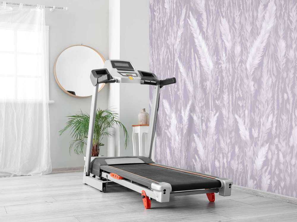 Parete di erbe di campo - viola