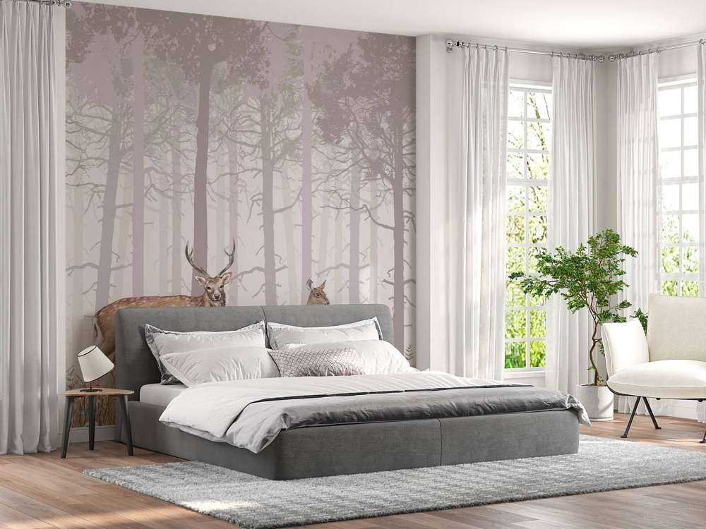 Famiglia dei cervi, rosa