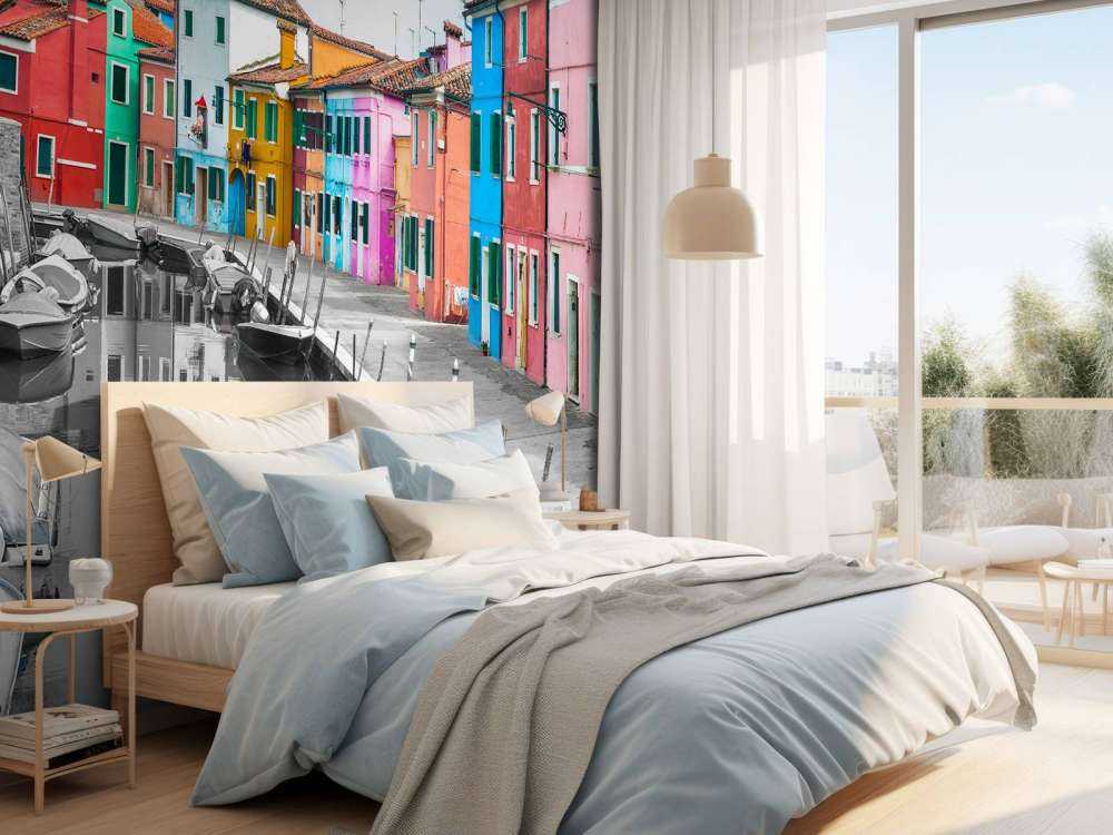 Case di pescatori colorate