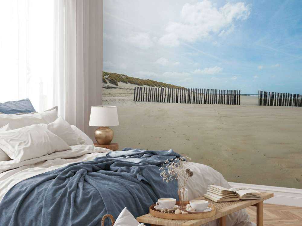 Frangiflutti sulla spiaggia