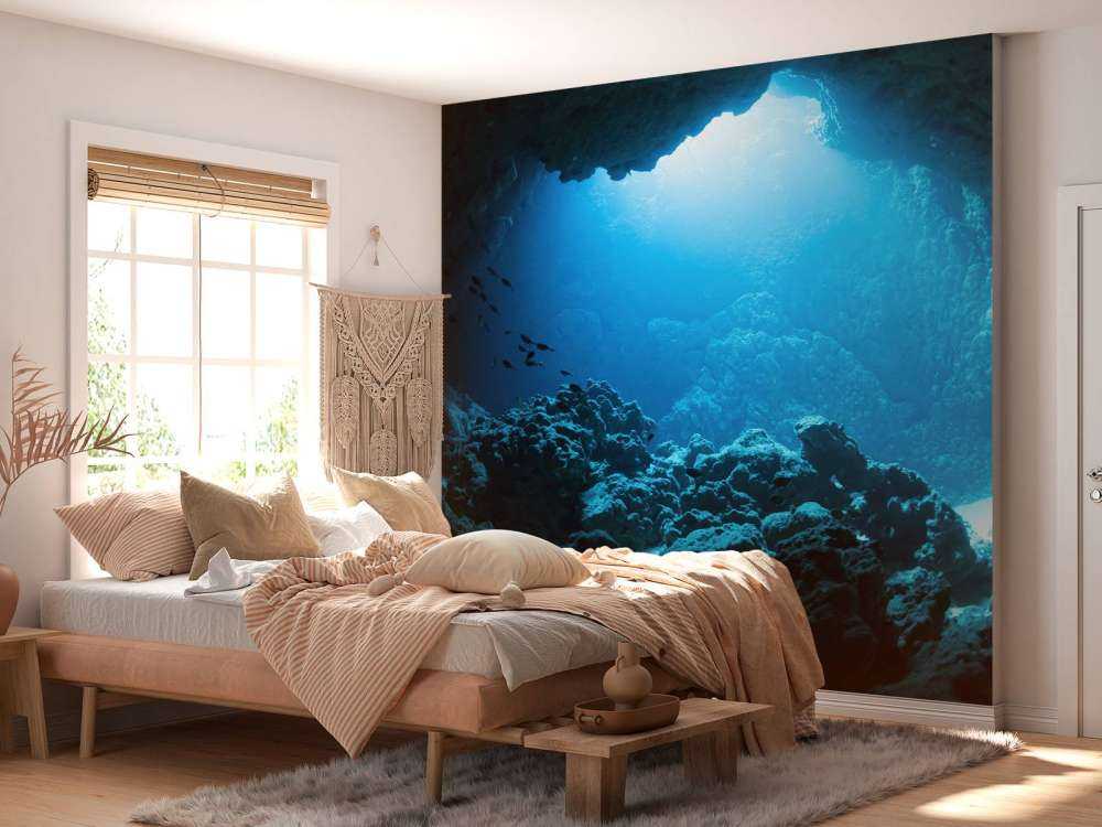 Grotta sotto l'acqua