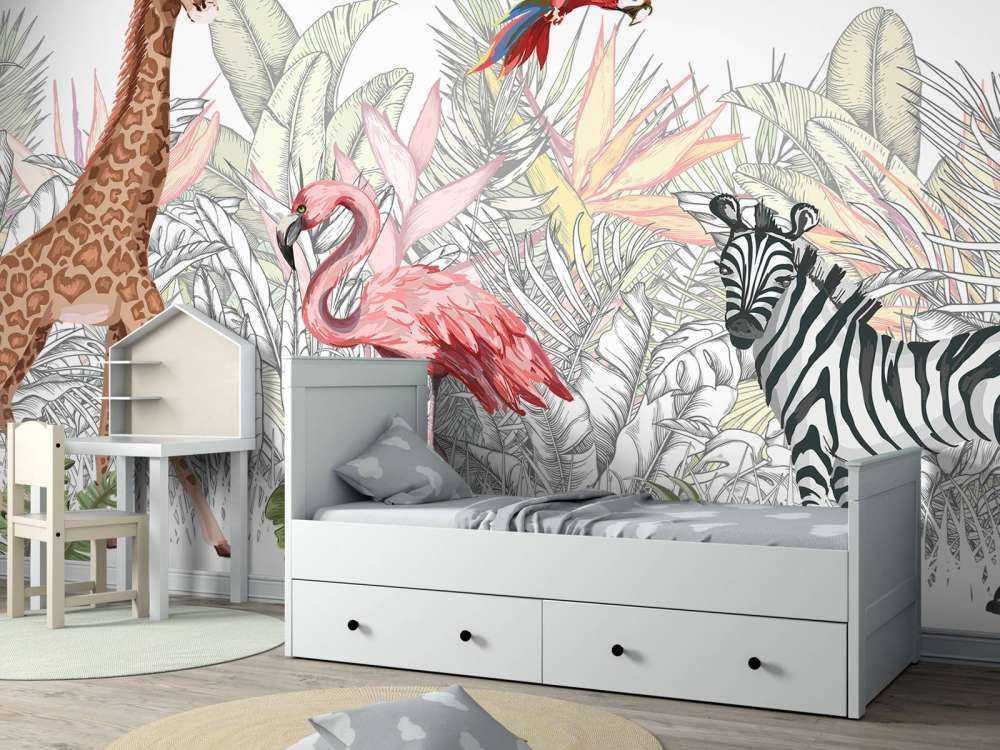 Animali disegnati a mano